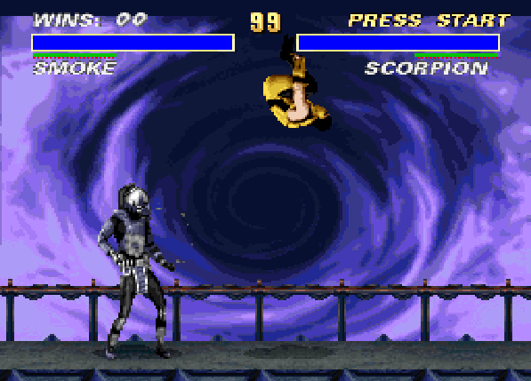 Ultimate Mortal Kombat 3 - SNES game screenshot (1996) by Midway